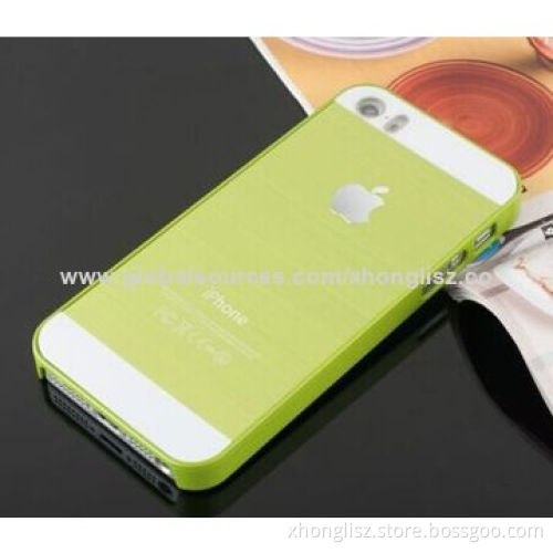 New Frame Luxury Chrome Hard Back Case Cover for iPhone 5/5S, Many Colors Optional